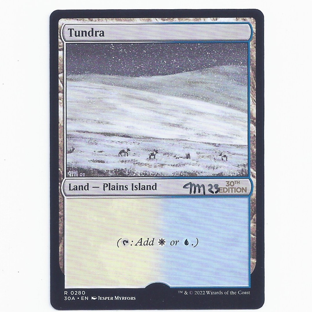 Tundra マジック：ザ・ギャザリング カード デュアルランド MTG