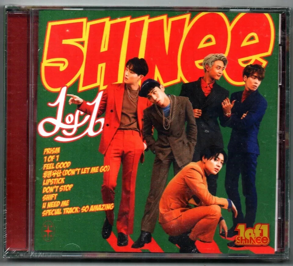 Korea SHINee 1 of 1 Taiwan CD W/box 76p Photobook 24p Booklet 5