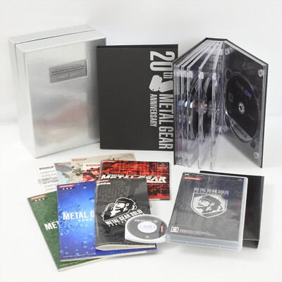 METAL GEAR 20th ANNIVERSARY SOLID COLLECTION 1987-2007 Playstation