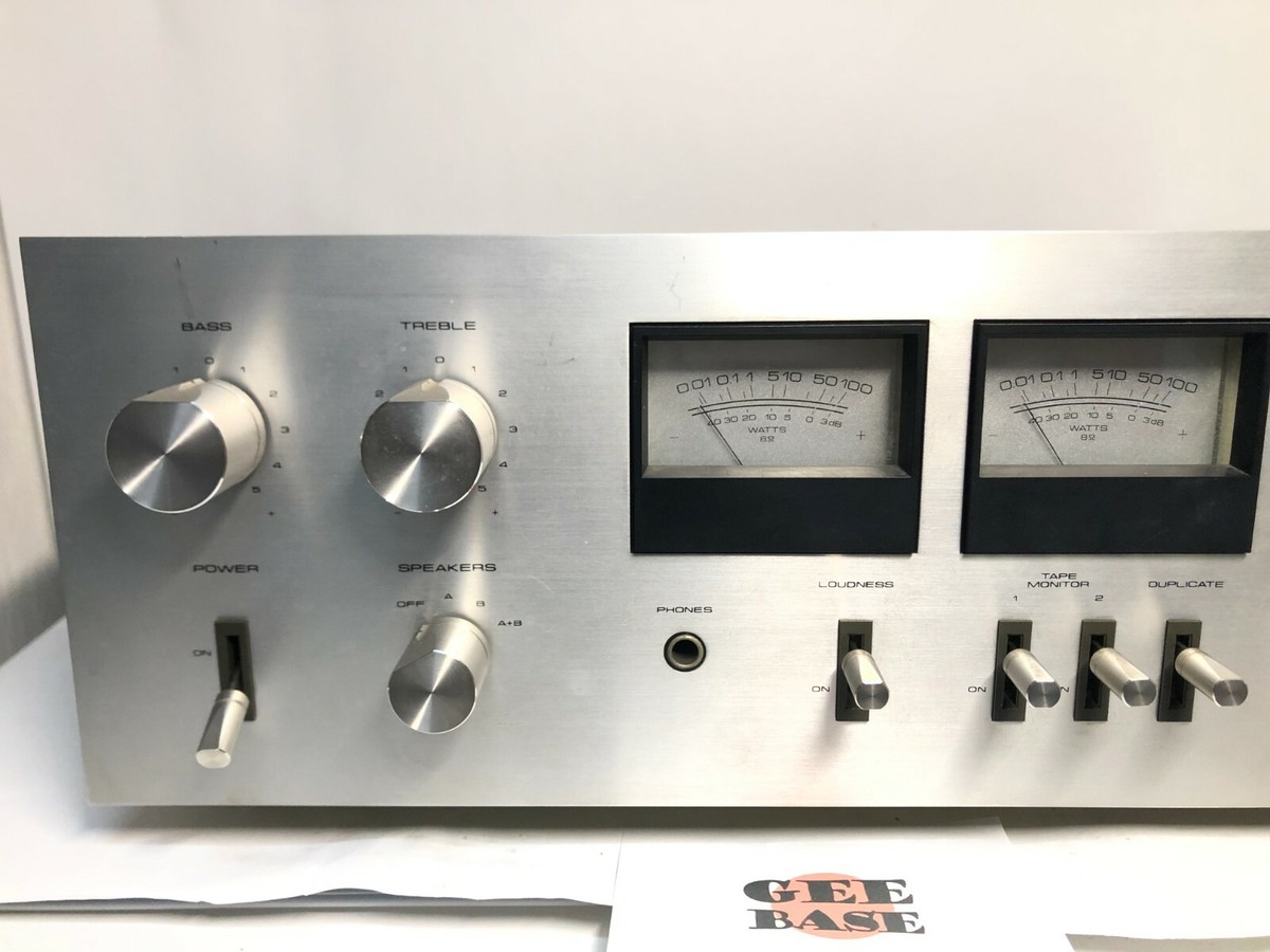 Pioneer SA-7800 Stereo Integrated Amplifier For Parts or Repair