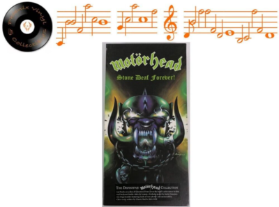Motorhead Stone Deaf Forever! CD Box Set Includes Booklet & Poster