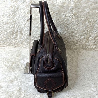 Marc by Marc Jacobs Y2K Archive Leather Shoulder Bag Brown Vintage