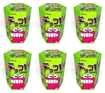 Japan Corn Snack Tohato Chocobi Chocolate Flavor 25g × 6 boxes