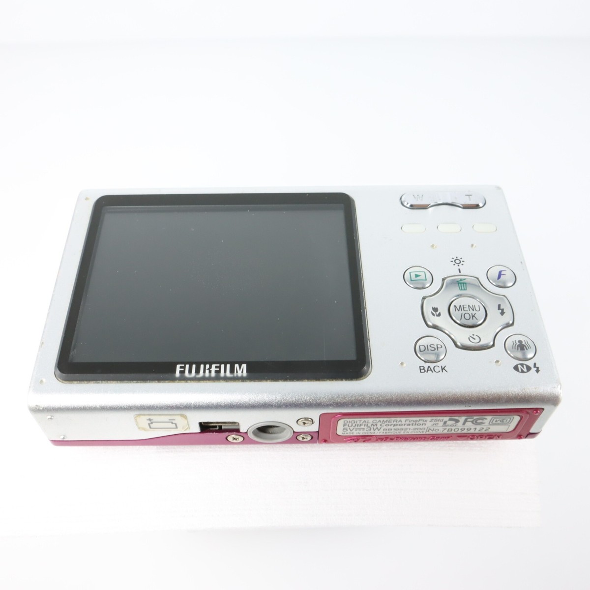 Excellent] Fujifilm FinePix Z5fd Pink 6.3MP Digital Camera From