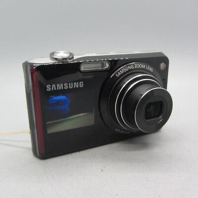 Samsung PL150 12.4MP Selfie Screen Black Tested Digital Camera 90