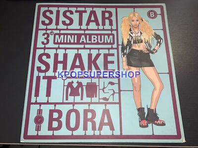 SISTAR 3rd Mini Album Shake It CD No Photocard Good Rare OOP Bora