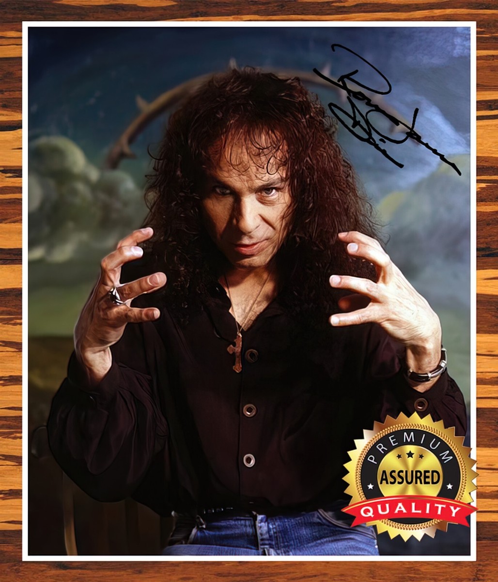 Ronnie James Dio - Autographed Signed 8x10 Photo (Black Sabbath