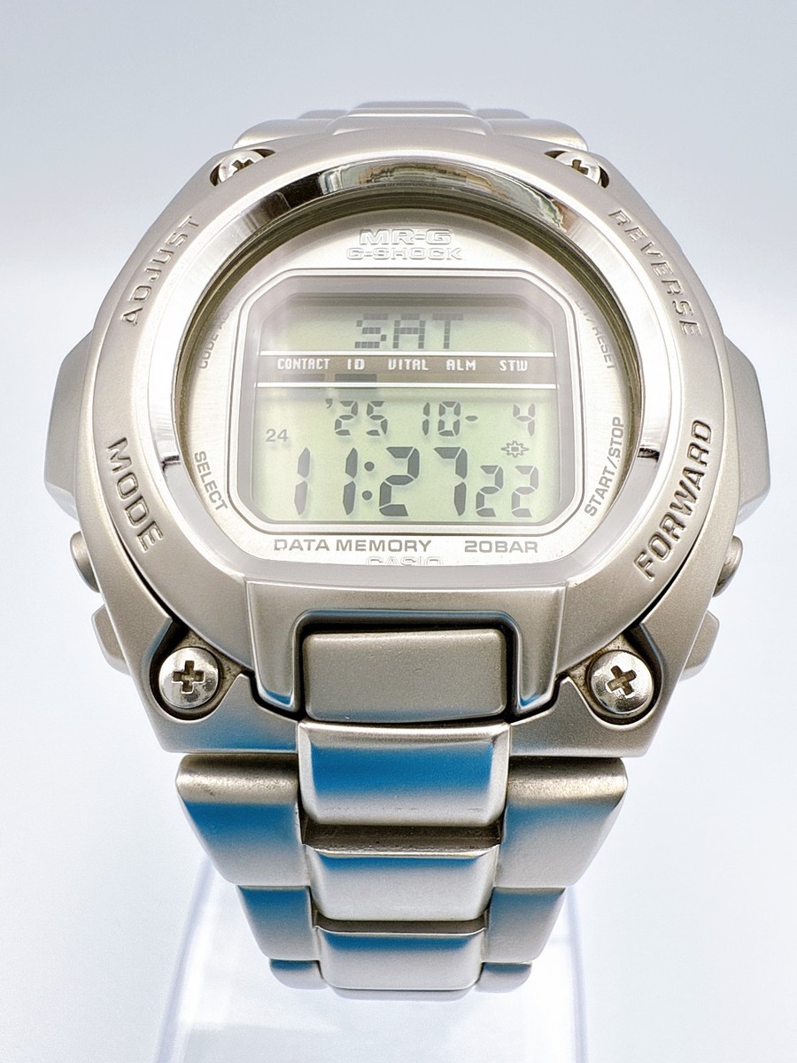 Casio G-Shock MR-G MRG-200 Digital Quartz Stainless Vintage JP