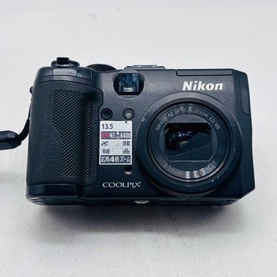 Nikon COOLPIX P6000 13.5MP Digital Camera - Black for sale online