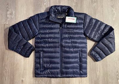 Marmot Zeus 700 Fill Down Puffer Jacket 71650-2975 Arctic Navy