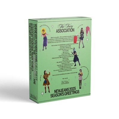 NewJeans 2025 SEASON'S GREETINGS Official [PHOTOBOOK+DIARY+