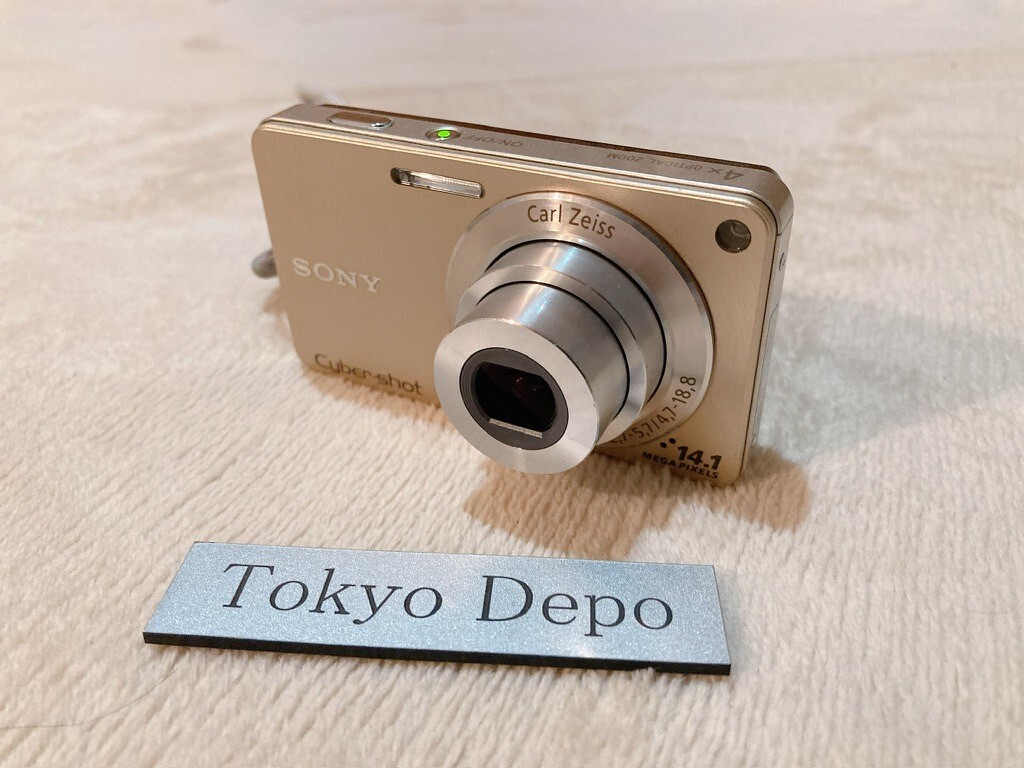 SONY Cyber-shot DSC-W350 Digital Camera 4.0x Optical Zoom Gold | eBay