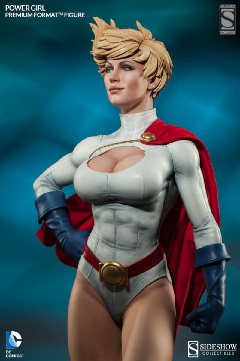 Sideshow EXCLUSIVE Premium Format Power Girl 1/4 Scale Statue