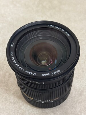 Sigma 17-50mm F/2.8 EX DC HSM Auto Focus Wide Angle Zoom Lens | eBay