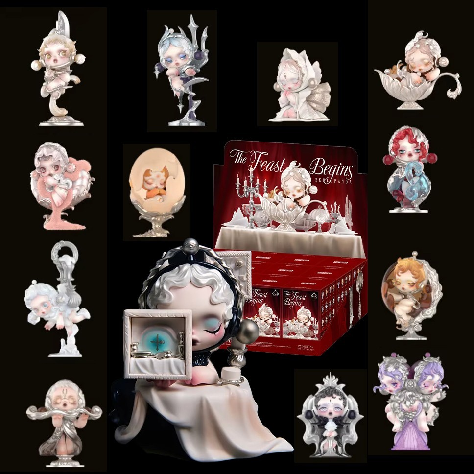 POP MART x Skullpanda The Feast Begins Series Figure Toys Sealed