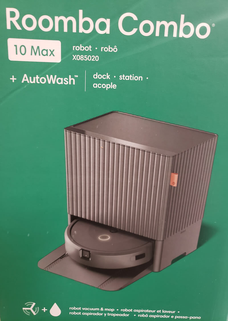 iRobot Roomba Combo 10 Max Robot Vacuum and Mop + AutoWash Dock | eBay