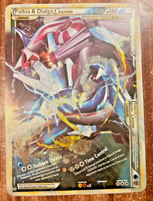 Pokemon Palkia & Dialga Legend Oversize Jumbo Card 102/102