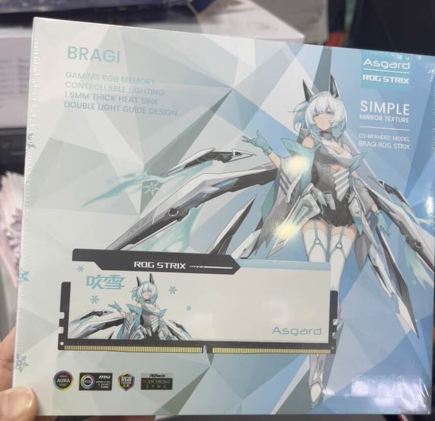 DDR5 RAM 6400MHz 64GB(32G*2) Asgard Asus ROG STRIX Support Z790-A