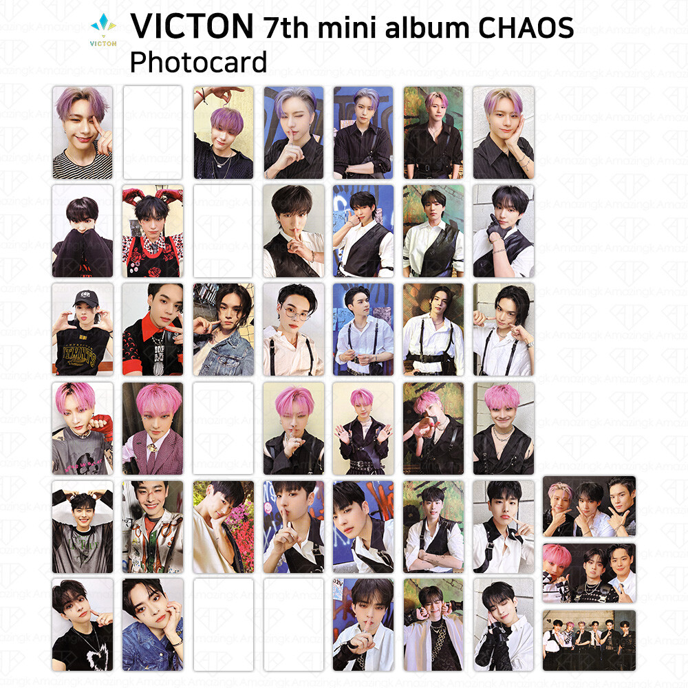 VICTON 7th Mini Album Chaos Official Photocard Byungchan Sejun