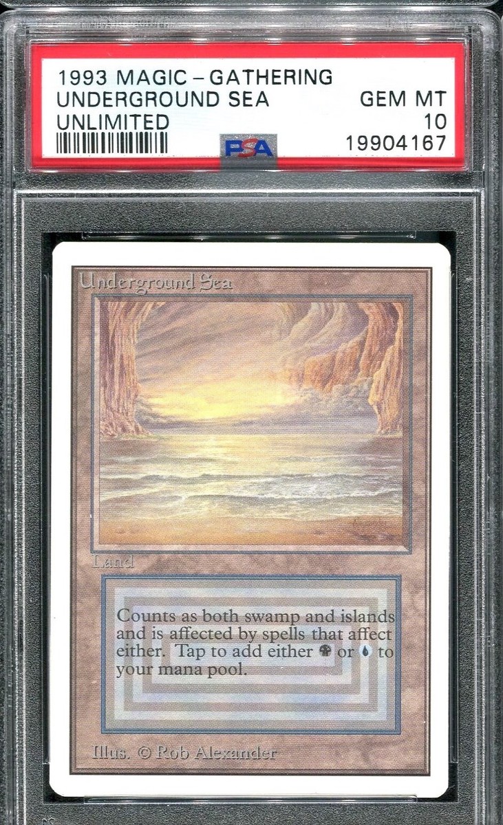 Underground Sea Unlimited Edition PSA 10 BGS 9.5 Gem Mint MTG