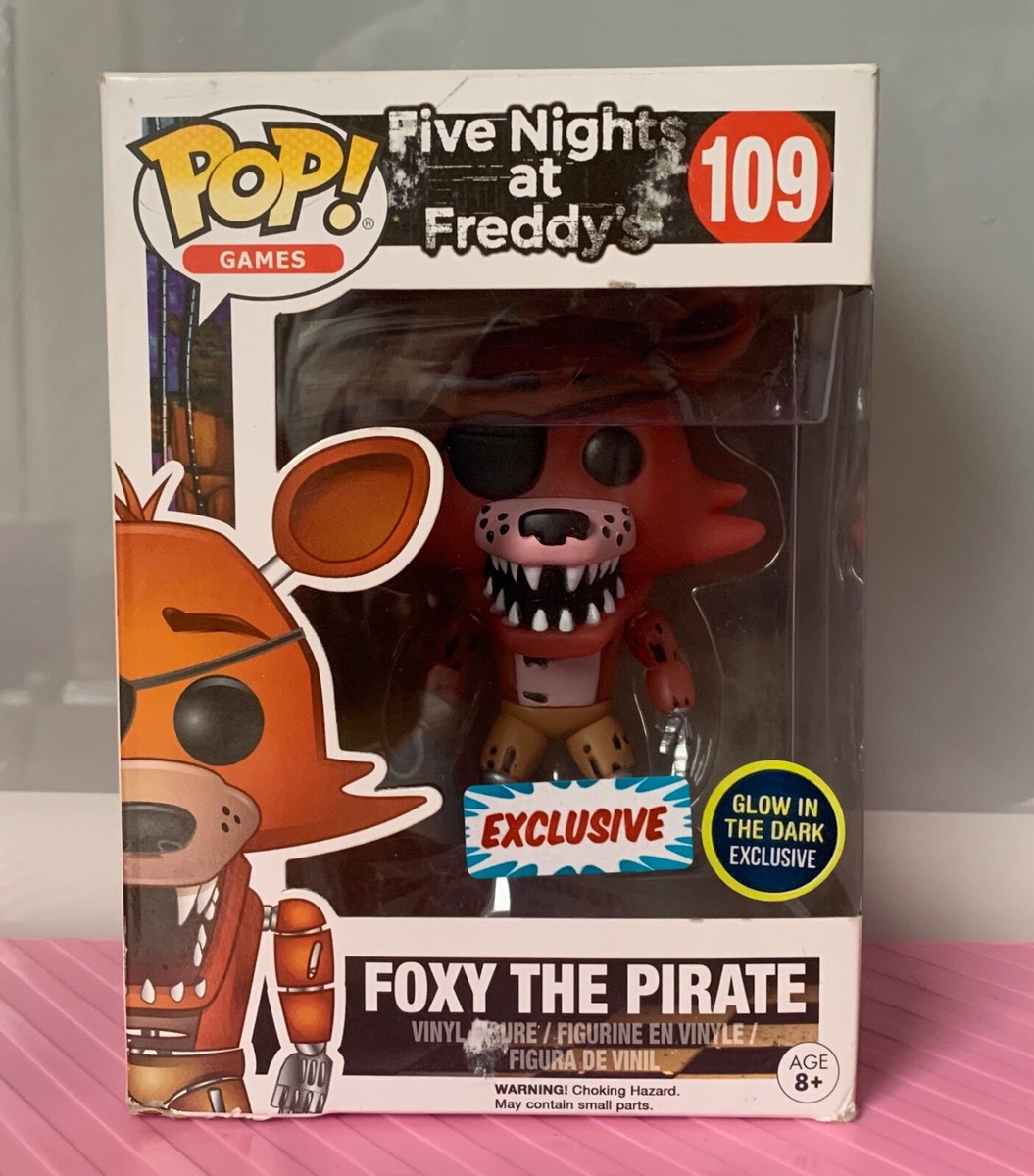 Funko Pop Games FIVE NIGHTS AT FREDDY'S - Foxy the Pirate Glow