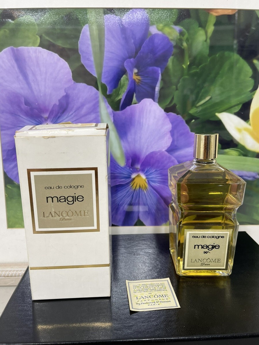 NIB HUGE VINTAGE Lancome Paris MAGIE 90 Degree Eau de Cologne 8 oz