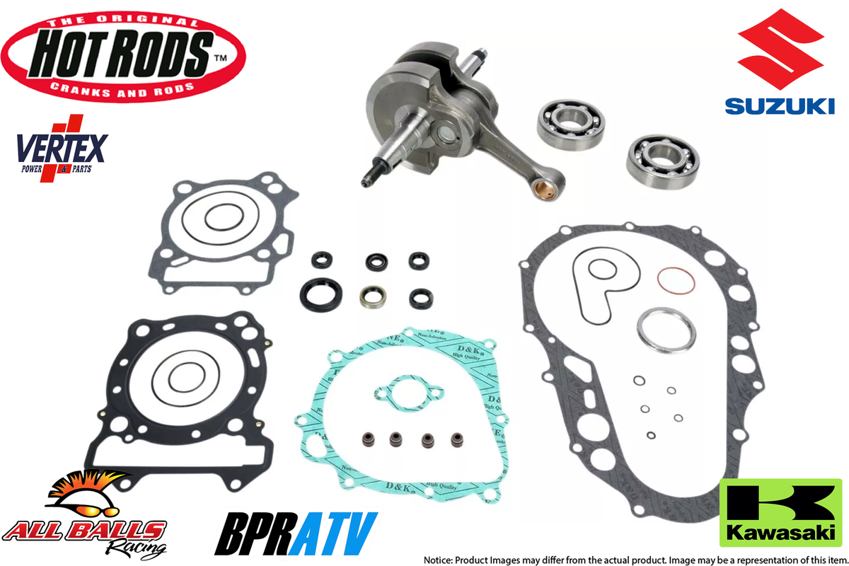Suzuki LTZ400 KFX400 Hot Rods STD Bottom End Rebuild Kit Vertex