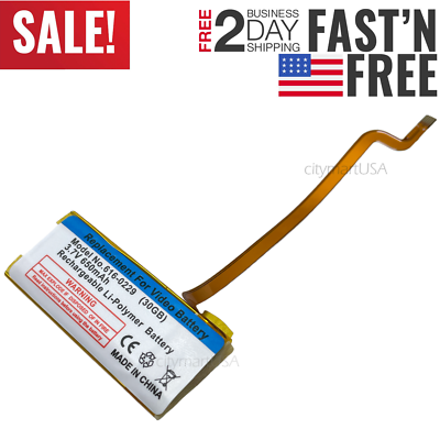 New Replacement Battery for iPod 5th Gen Video 30GB- 7th Gen