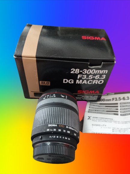 Sigma DG 28-300mm f/3.5-6.3 DG Lens For Pentax AF Z, MZ, PZ, ZX
