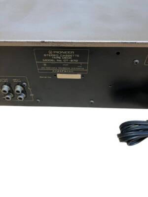 Pioneer CT-970 cassette deck USED | eBay
