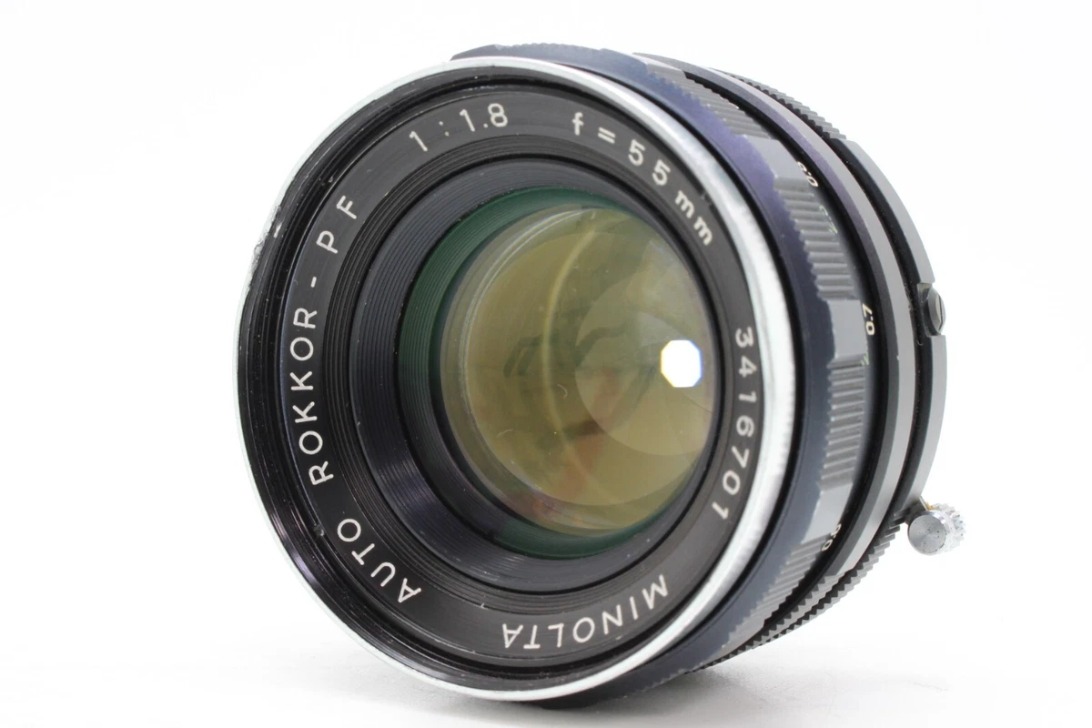 Minolta Rokkor PF Minolta MD 55mm Focal Camera Lenses for sale | eBay