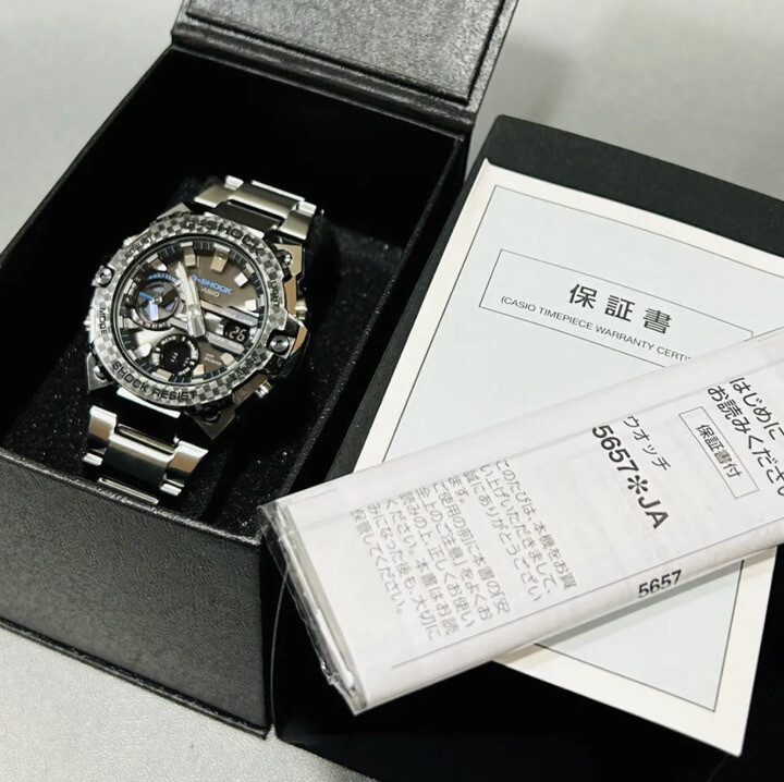 Casio G-Shock G-Steel Men's Black Watch - GST-B400XD-1A2JF From