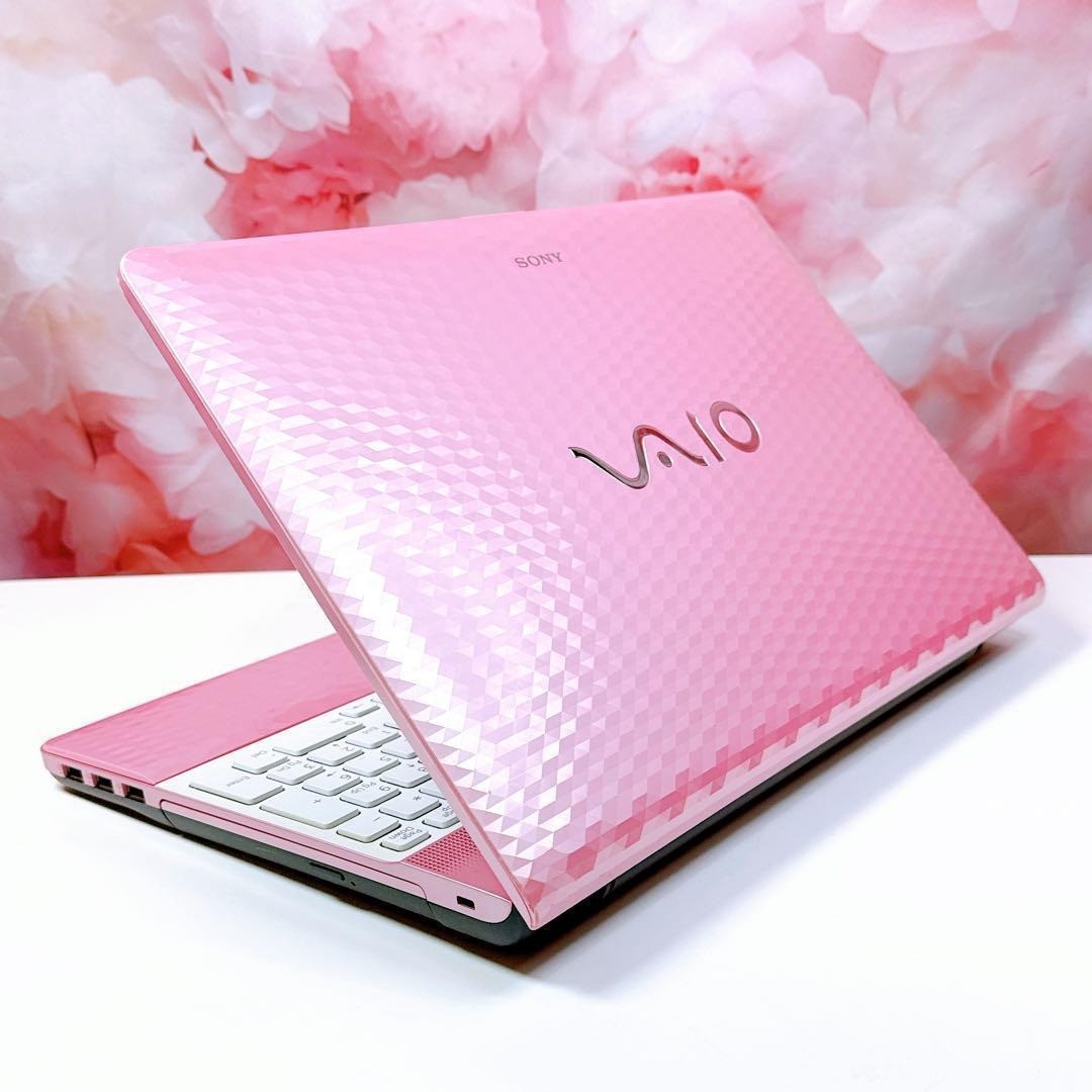 SONY VAIO Pink Intel Core i5 Windows 11 SSD 256GB 8GB DVD Used