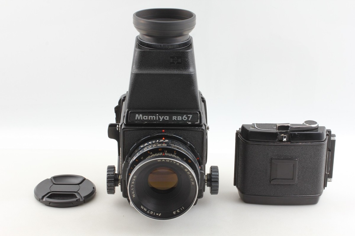 New Seals [Exc+4] Mamiya RB67 Pro + Sekor 127mm f/3.8 Lens 120