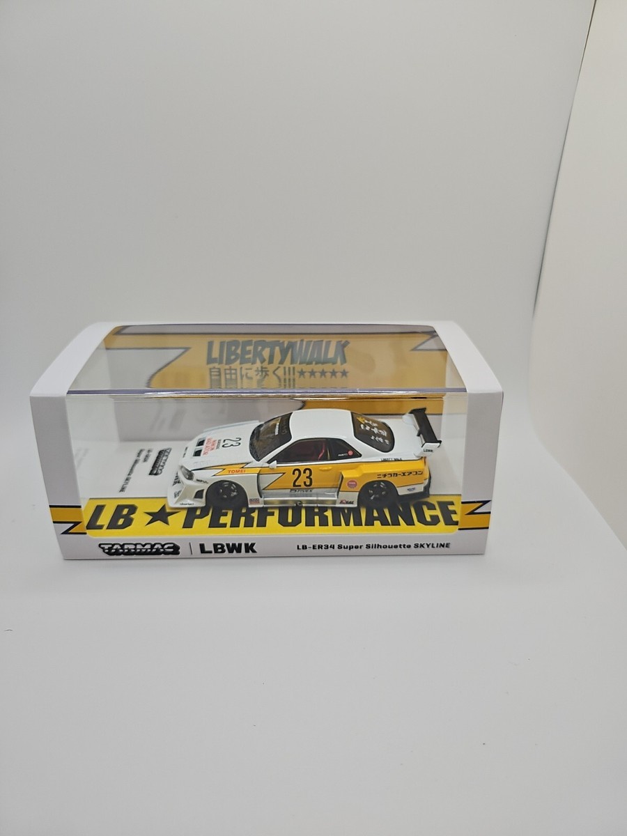 NISSAN SKYLINE LB-ER34 SUPER SILHOUETTE #23 WHITE 1/43 TARMAC