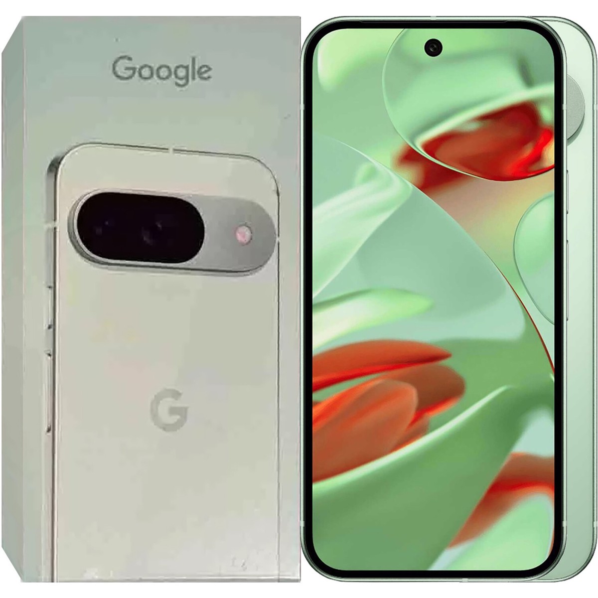 Google Pixel 9 5G Wintergreen 256GB + 12GB Dual-SIM Unlocked GSM