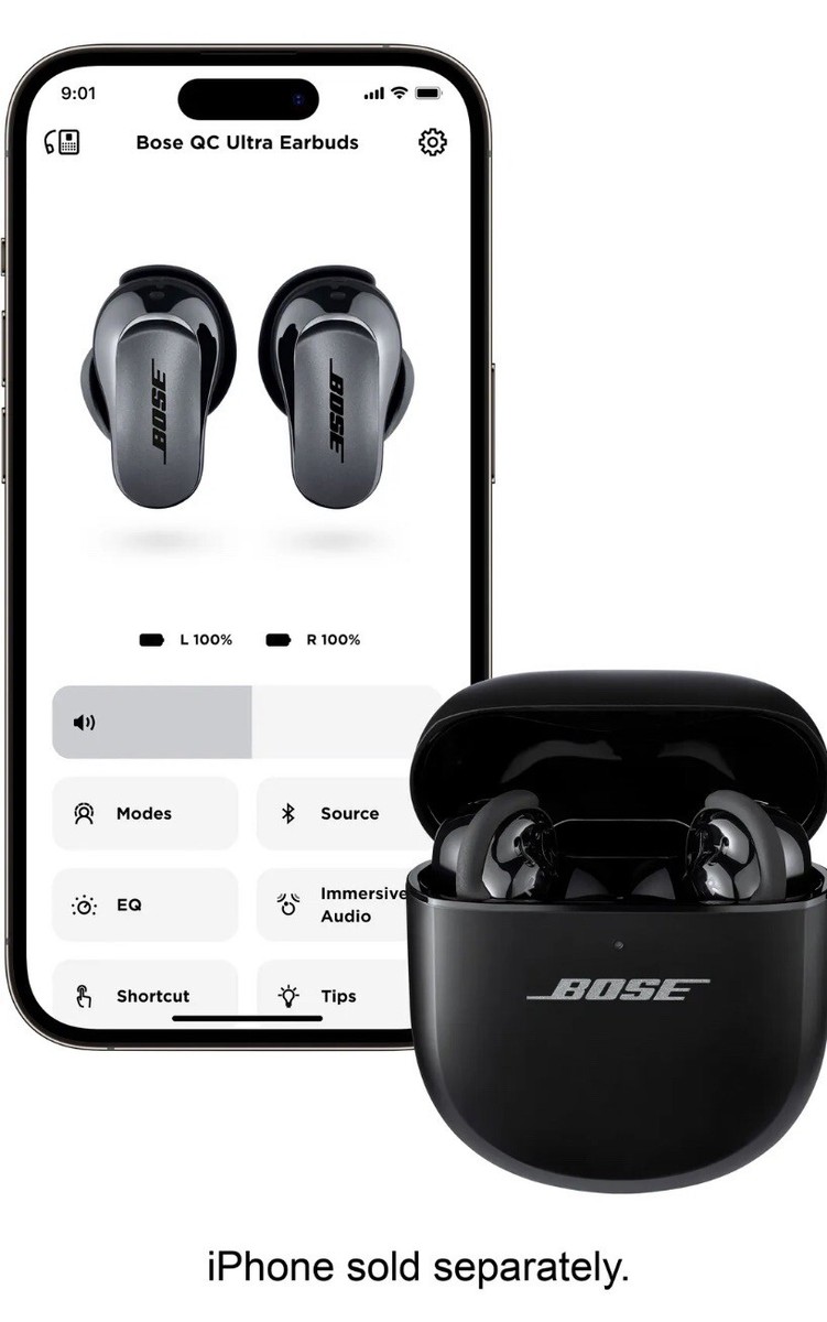 Bose - QuietComfort Ultra True Wireless Noise Cancelling In-Ear