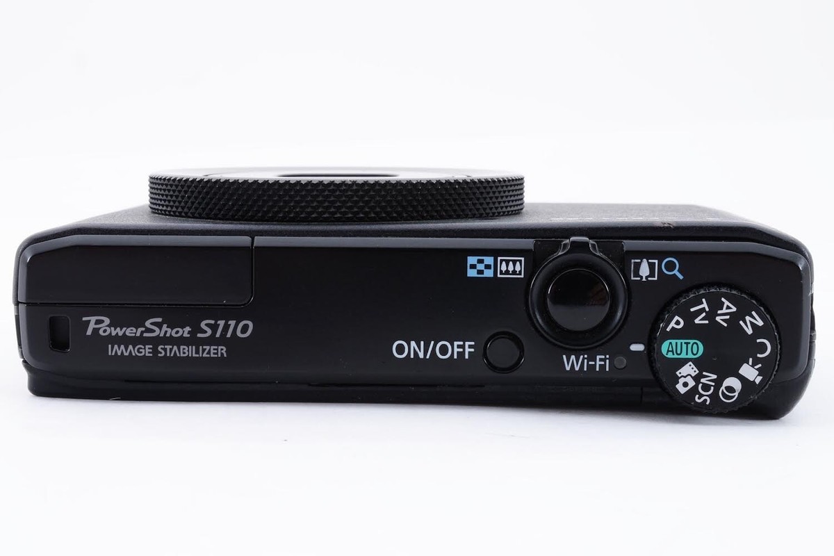 Canon PowerShot S110 12.1MP Digital Camera Black made in Japan | eBay