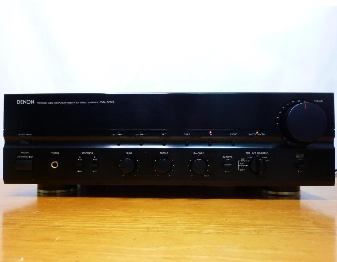 Denon PMA-680R Stereo Integrated Amplifier 65W+65W Japan Vintage
