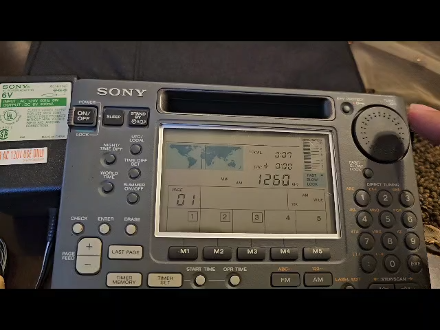 Sony ICF-SW55 Radio Recapped & Upgraded By Adel USA In The
