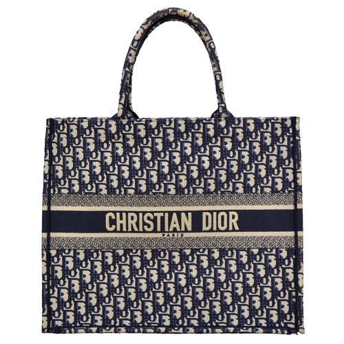 Christian Dior Trotter Canvas Hand Bag Black Gold Auth 157343 | eBay