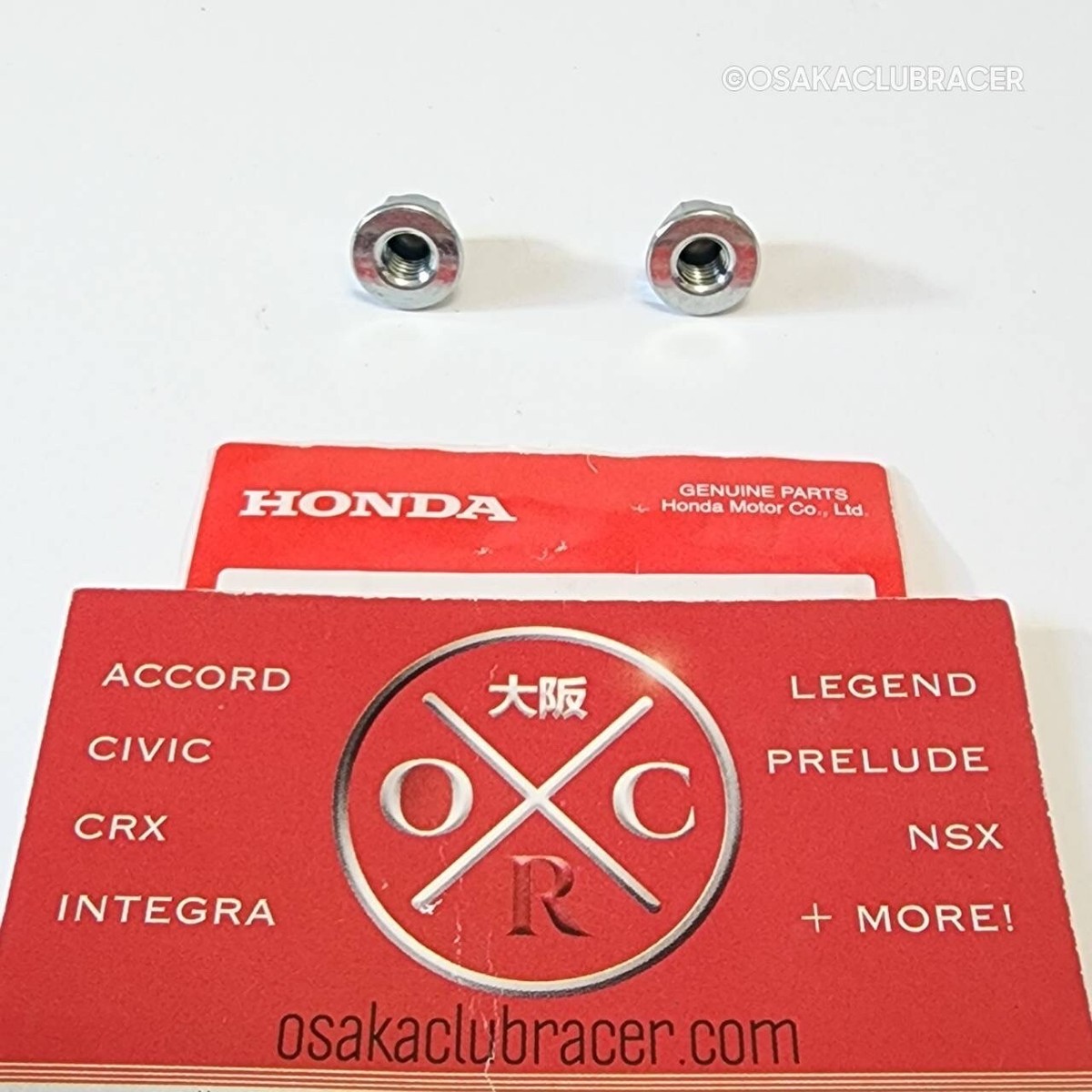2X Genuine OEM Honda Acura Valve Cover Nut Set 90213-PH3-000 6mm