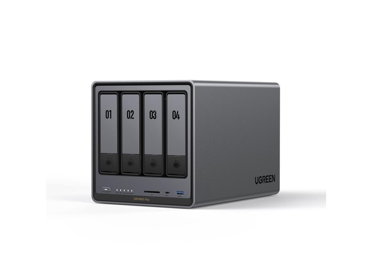 UGREEN NASync DXP4800 Plus, 4-Bay Thunderbolt™ NAS with Intel