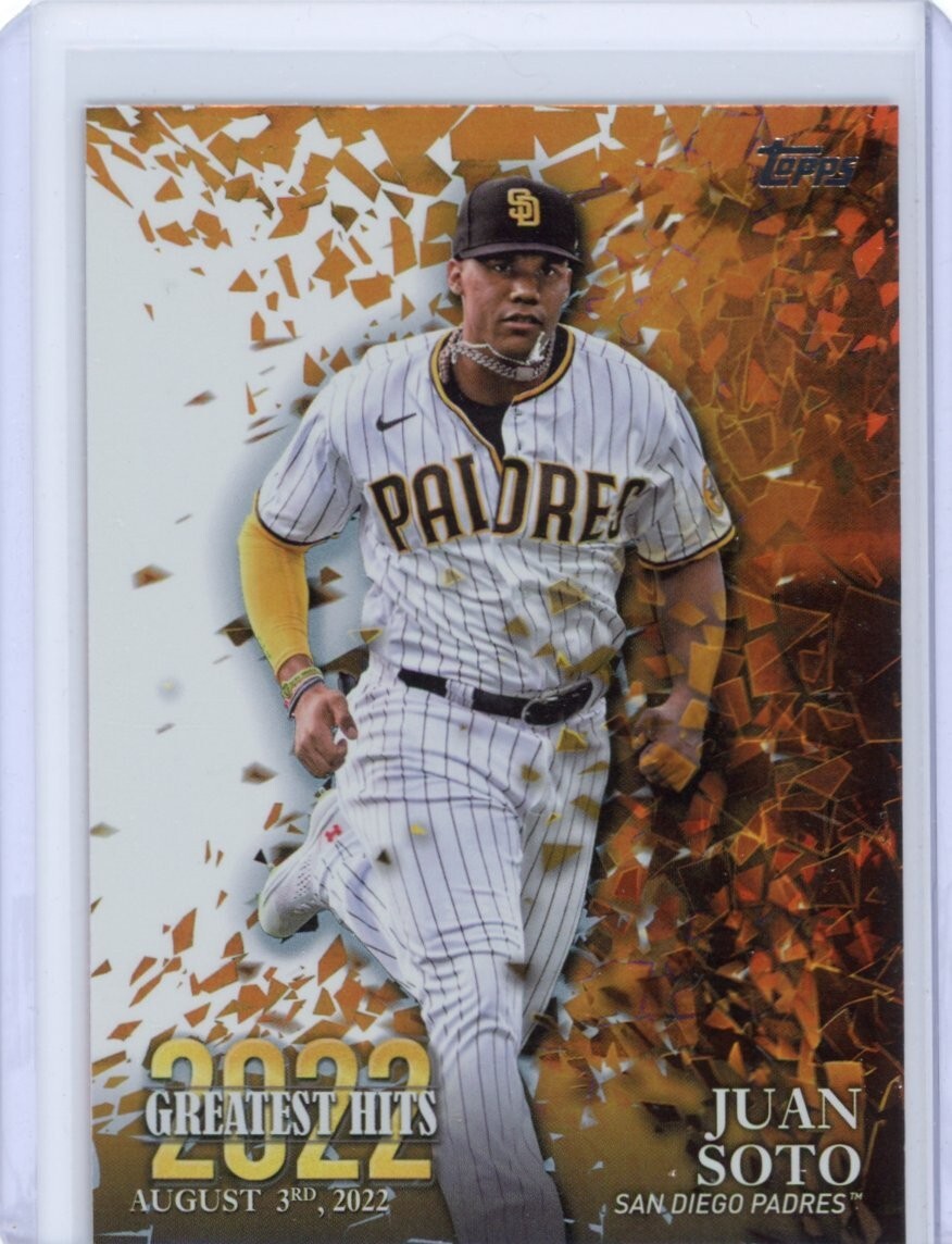 2023 Topps Juan Soto 2022 Greatest Hits - San Diego Padres | eBay