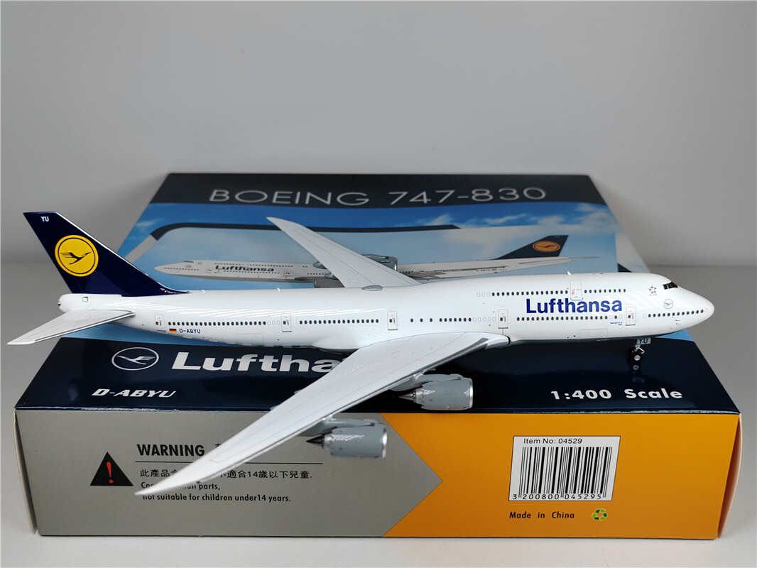 1:400 Phoenix Lufthansa BOEING B747-8i Airplane Diecast Aircraft