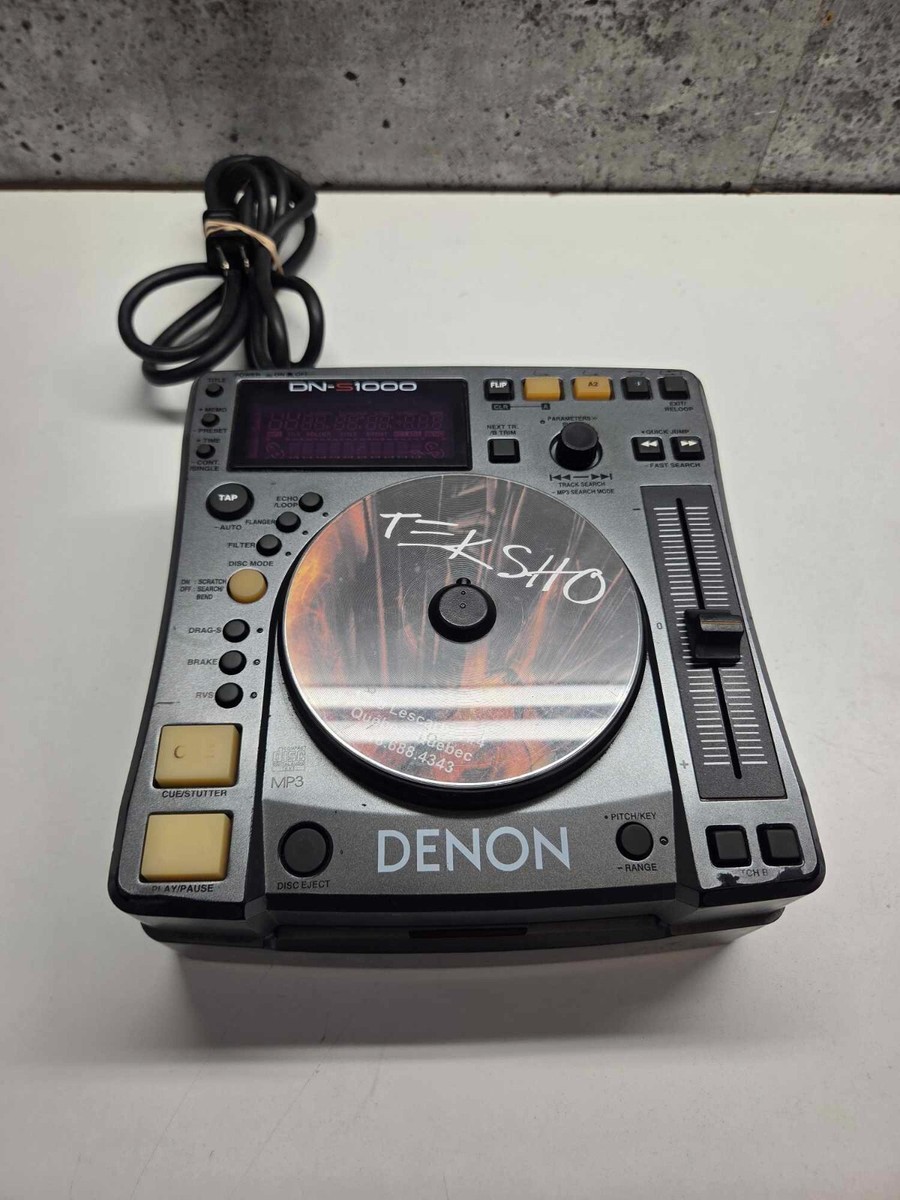 Denon DN-S1000 DJ Compact Portable CD/MP3 Player / READ DESC | eBay