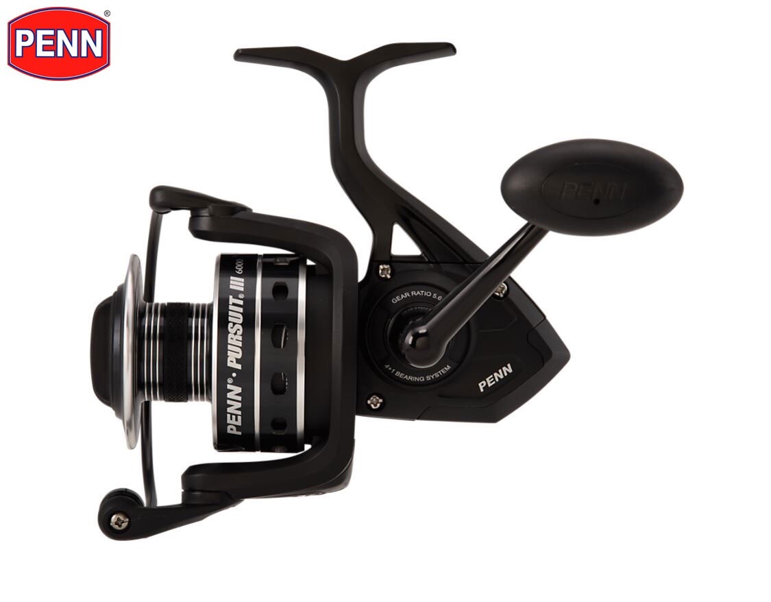 Penn Pursuit III PURIII6000 HT-100 5.6:1 Spinning Reel “New Clam