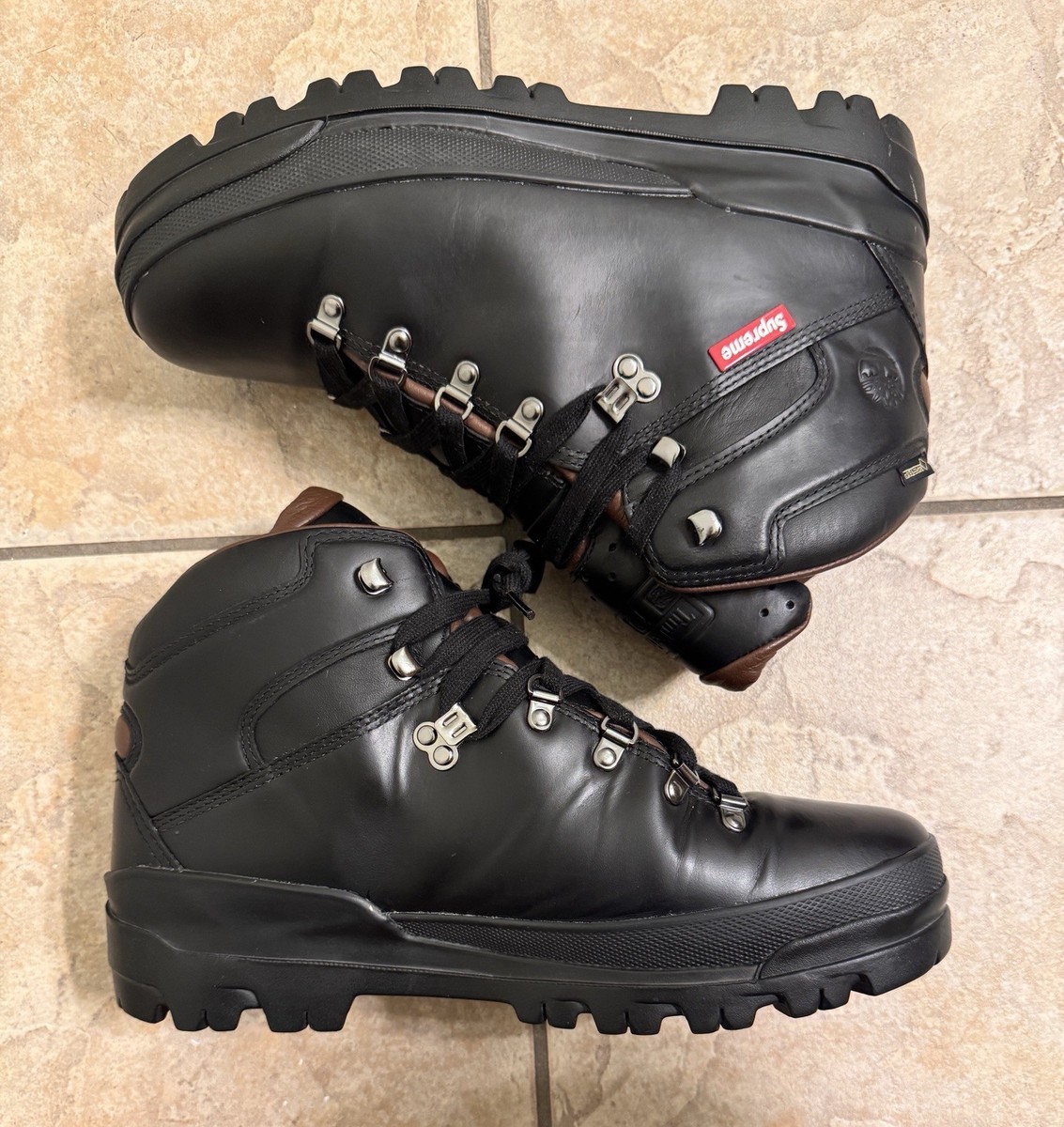 RARE Supreme × Timberland World Hiker Front Country Gore-Tex Boots