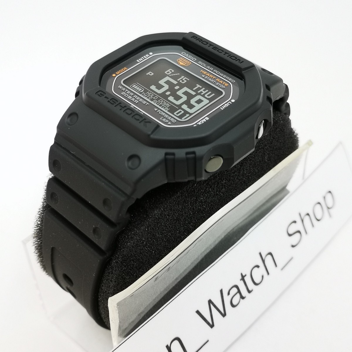 CASIO G-SHOCK DW-H5600-1JR Black G-SQUAD Sport Digital Men's Watch