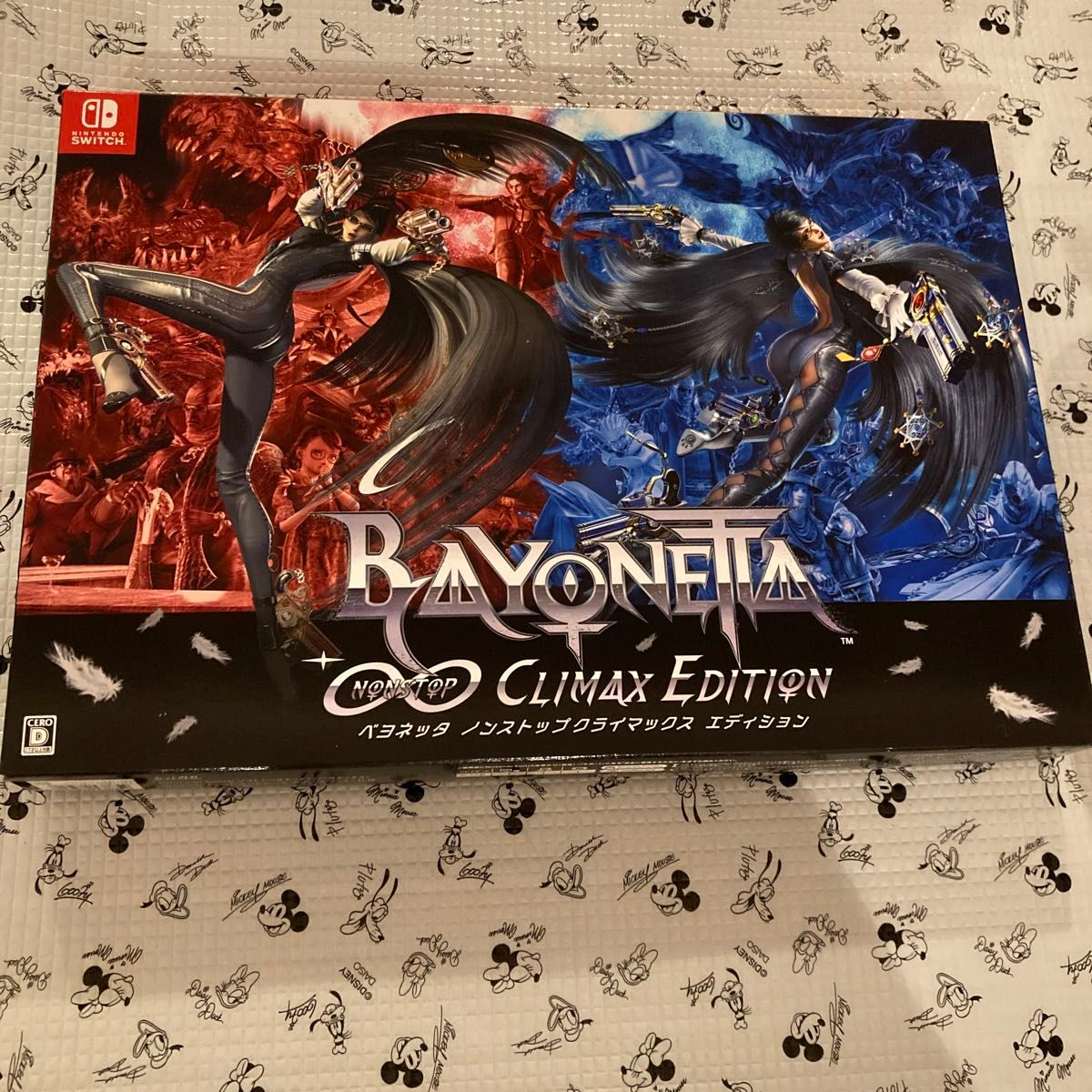Bayonetta Climax Edition Switch Game Box Set Rare Limited